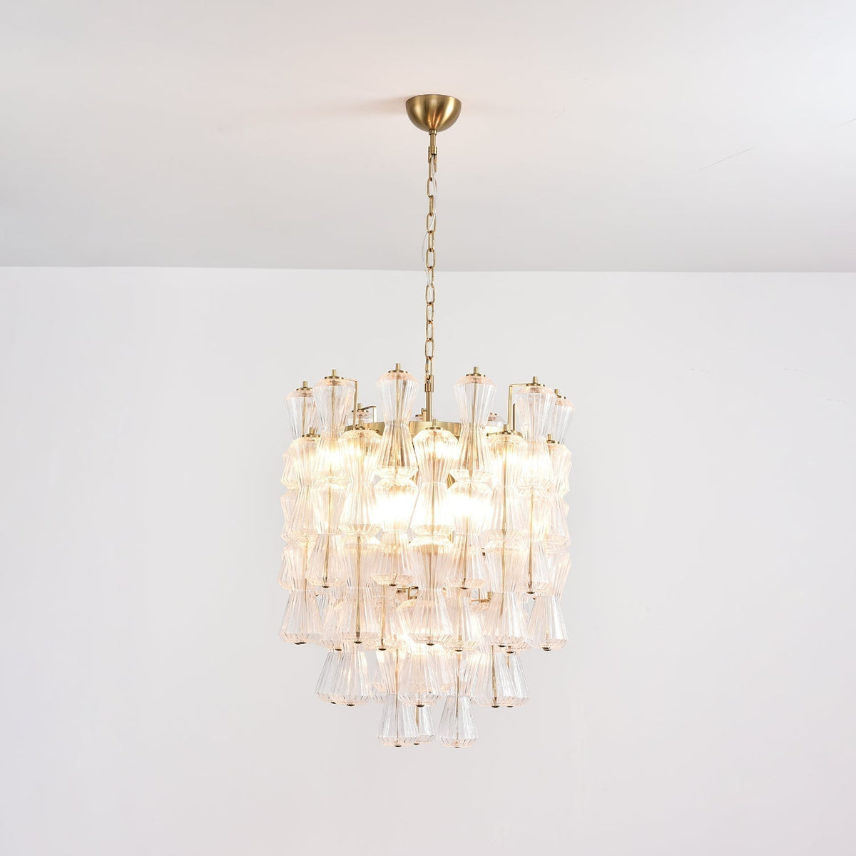 Emilella Lustre Murano Verre Florale Cascade