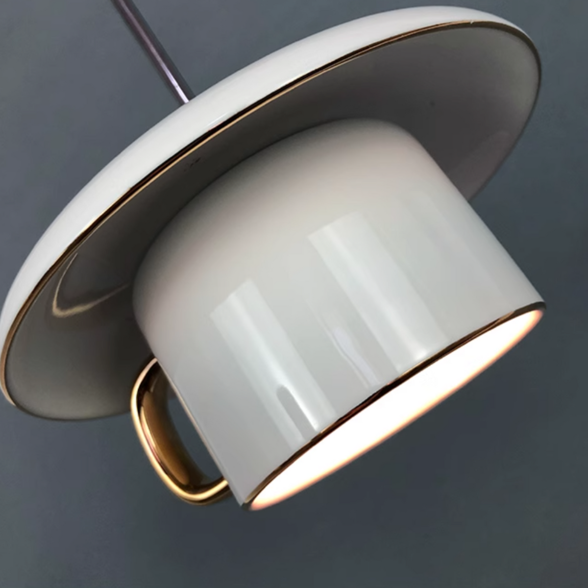 Valentina Urbain Tasse Céramique LED Suspension Salon