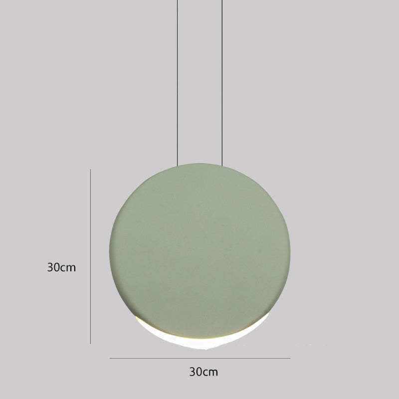 Valentina Suspension Ronde Simple, Métal/Résine, Noir/Vert/Brun/Gris/Blanc, Chambre à Coucher/Bureau