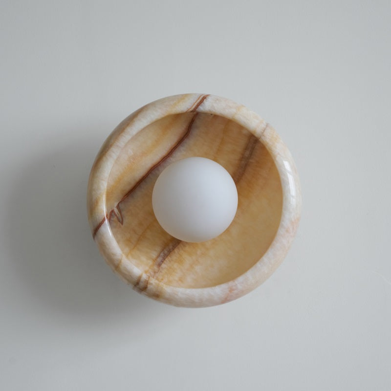 Onvix Natural Onyx Wall Light-Neutral Decor