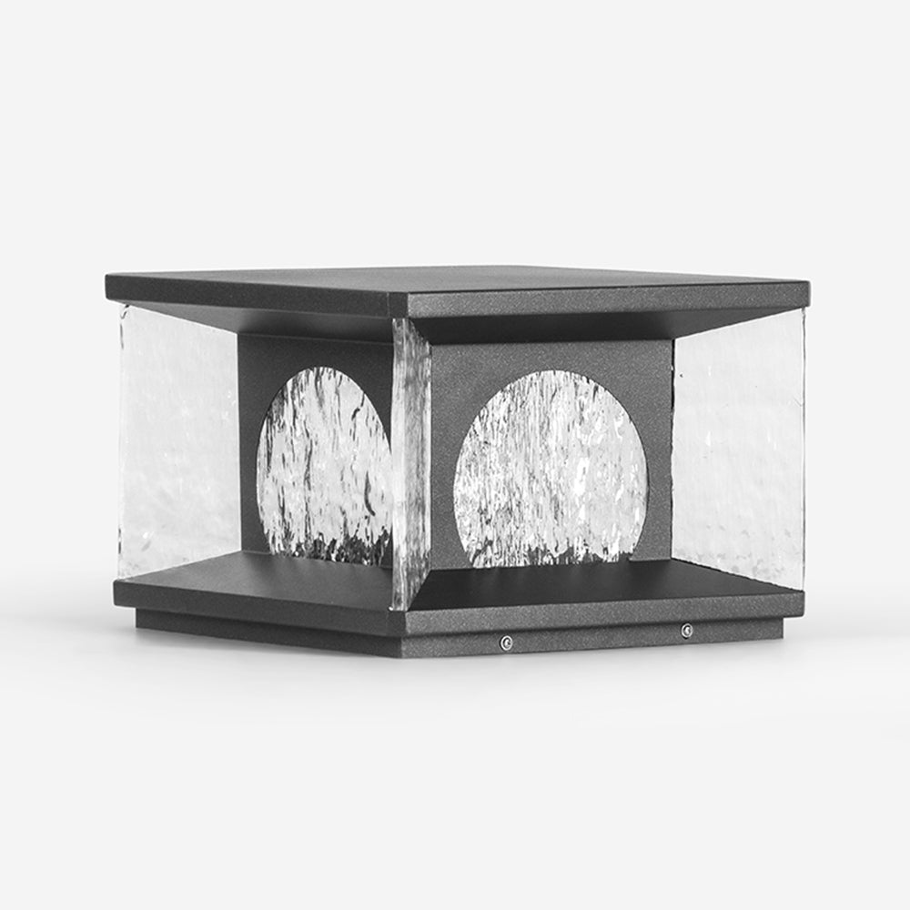 Ray Lampe de Poteau Solaire, Transparent, L 20/30/40/50CM