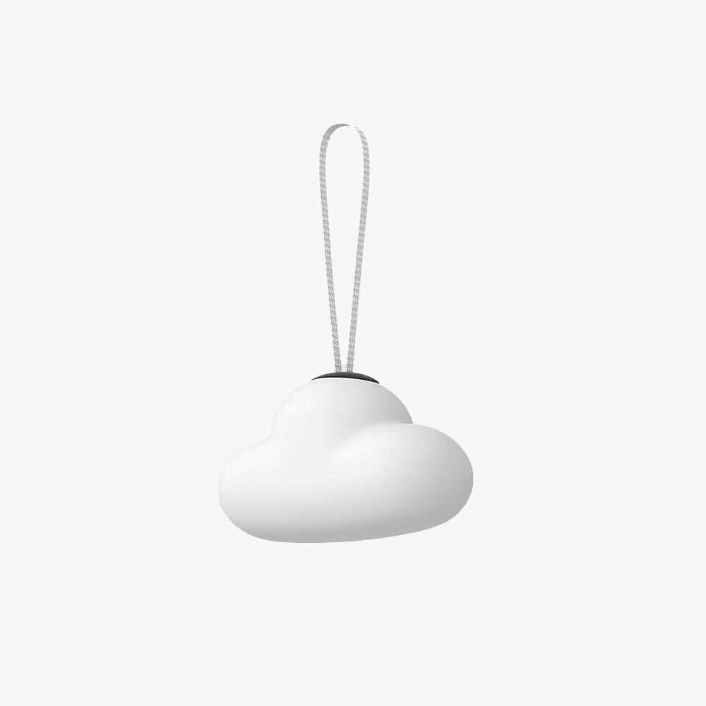 Aria Suspension Extérieure Nuage Moderne, Métal/Acrylique, Blanc, Jardin