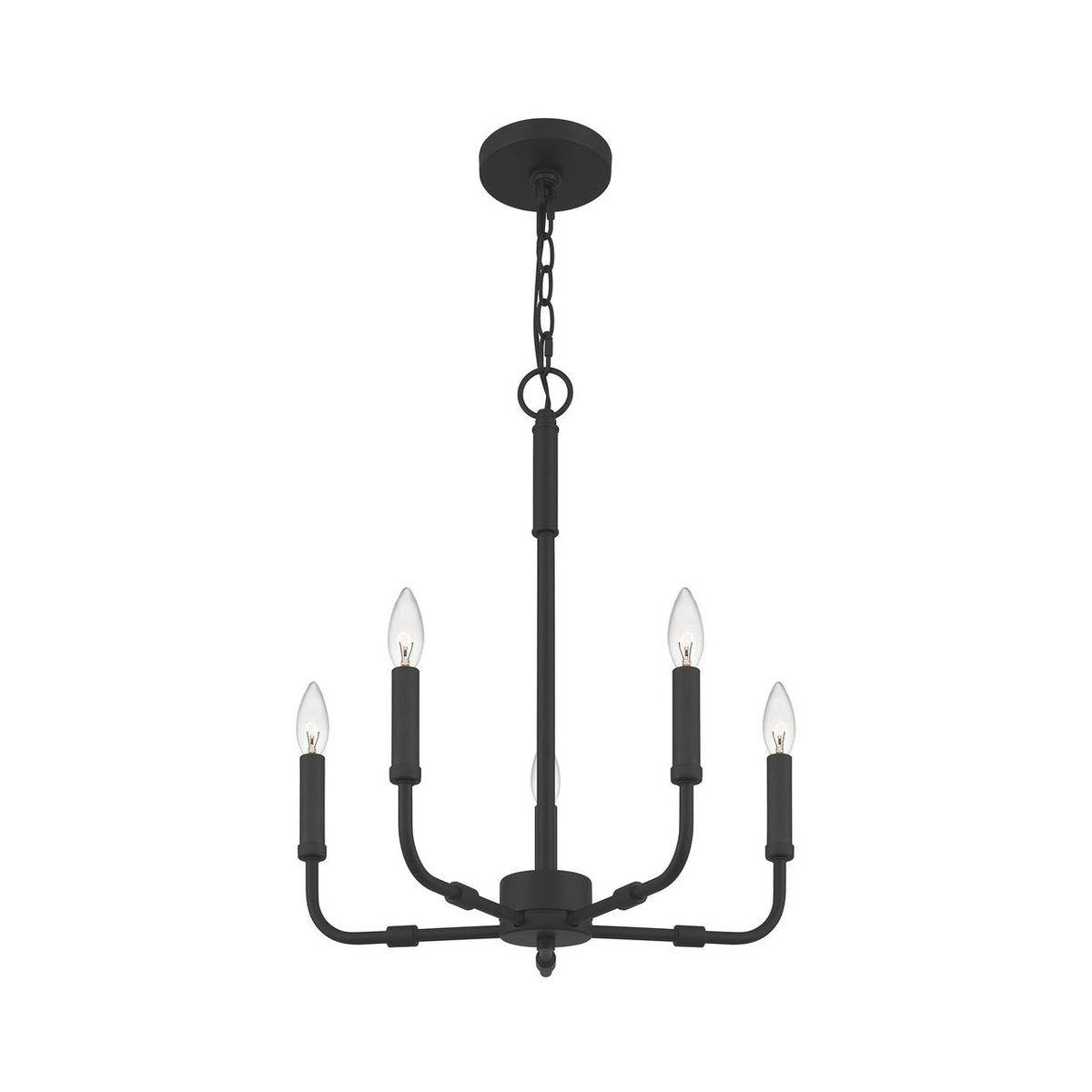 Abner Lustre Industriel Moderne Laiton