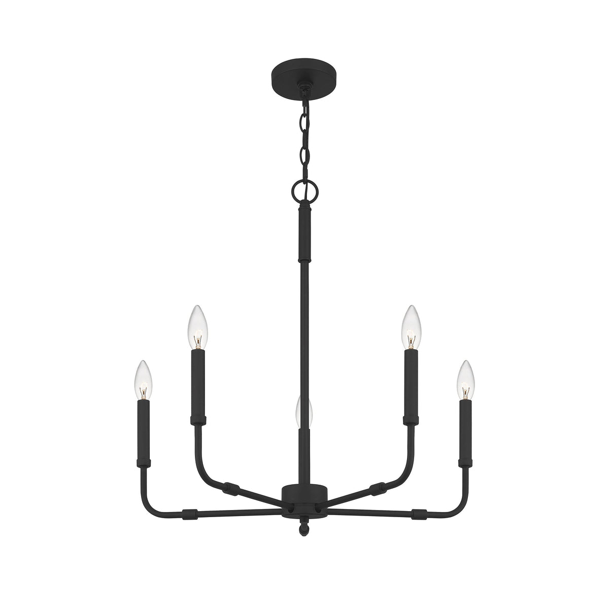 Abner Lustre Industriel Moderne Laiton