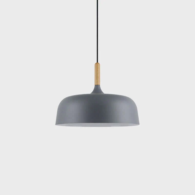 Galio Suspension Lampe Abat-jour Blanc en Bois