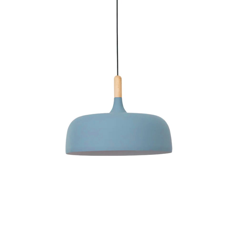Galio Suspension Lampe Abat-jour Blanc en Bois