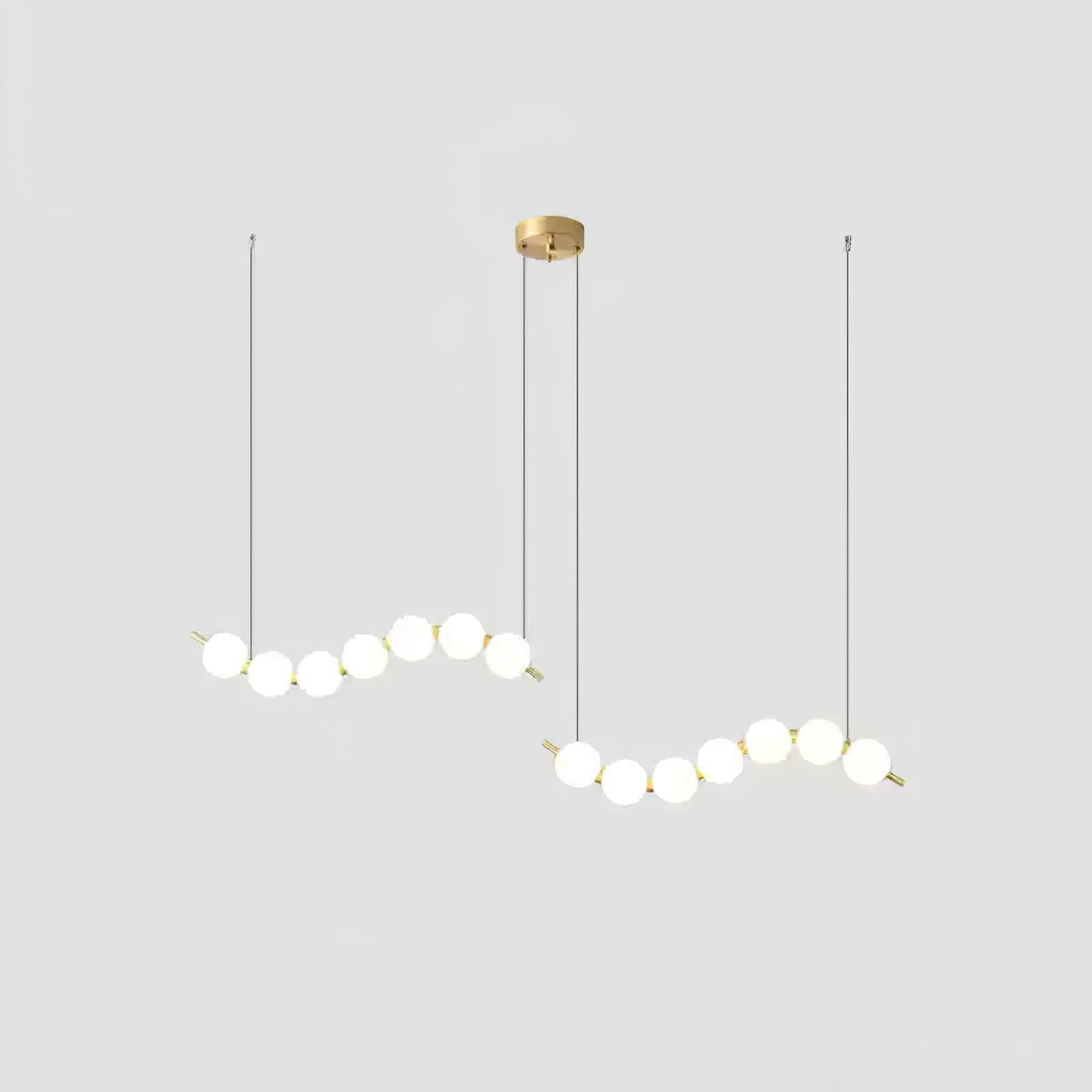 Gem Lustre moderne en acrylique