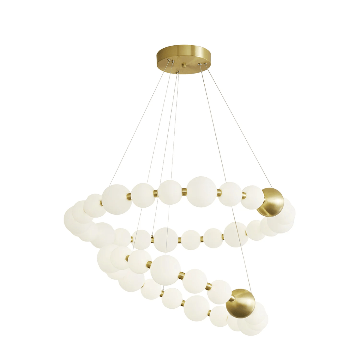 Salios Lustre Élégance Art Perles Plastique