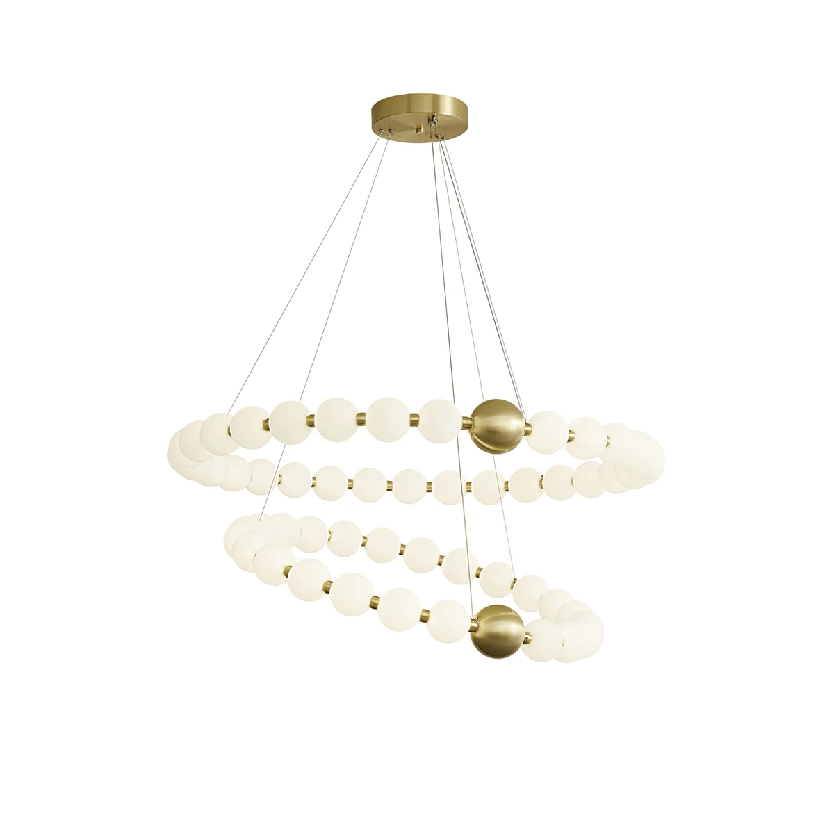 Salios Lustre Élégance Art Perles Plastique
