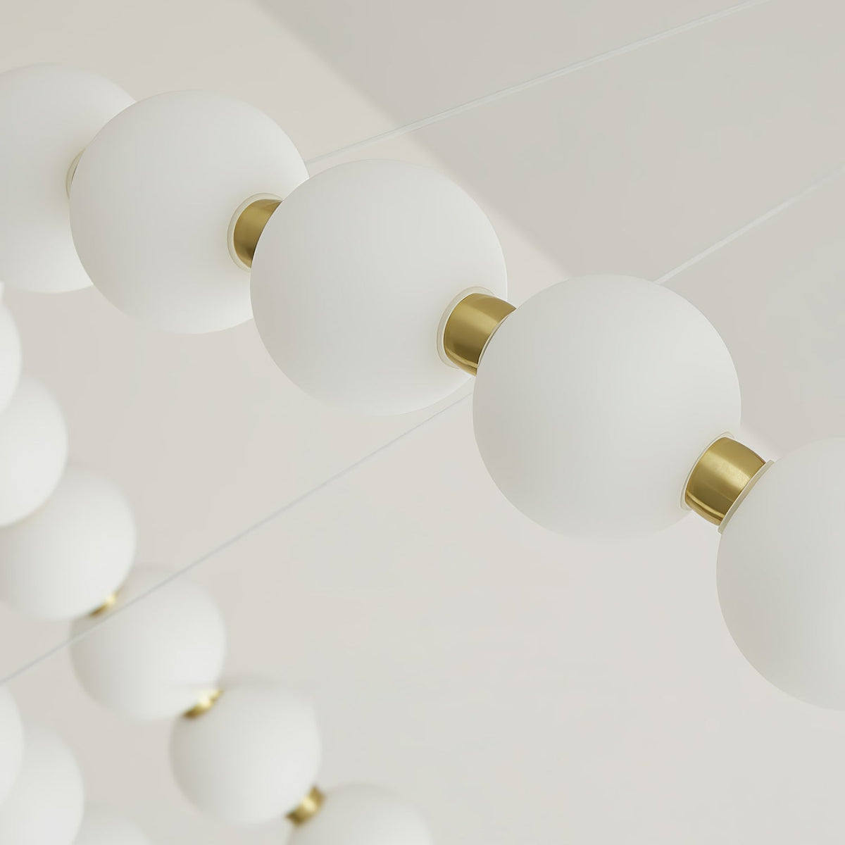 Salios Lustre Élégance Art Perles Plastique