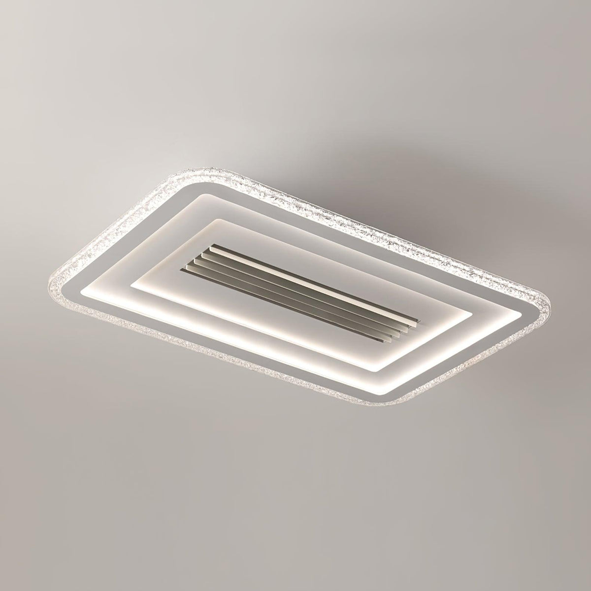 Brenaria Lampe Plafonnier Rectangulaire Ultra-Fine Minimaliste Moderne