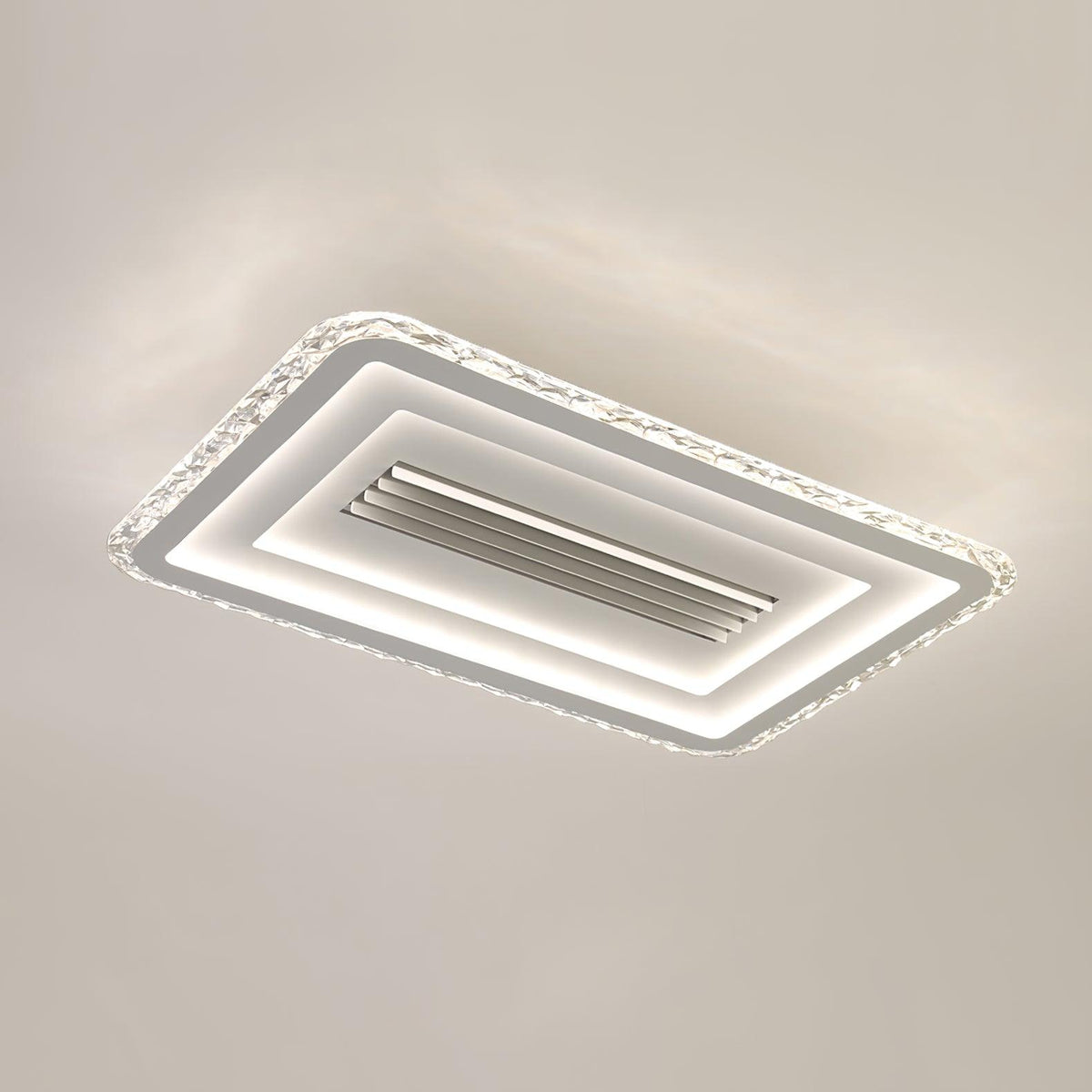 Brenaria Lampe Plafonnier Rectangulaire Ultra-Fine Minimaliste Moderne