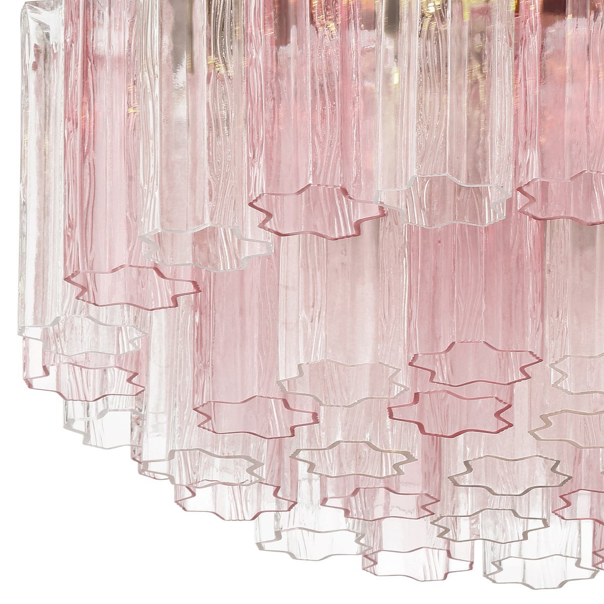 Nostix Plafonnier en Tube de Verre Superposé Ambre-Cielum