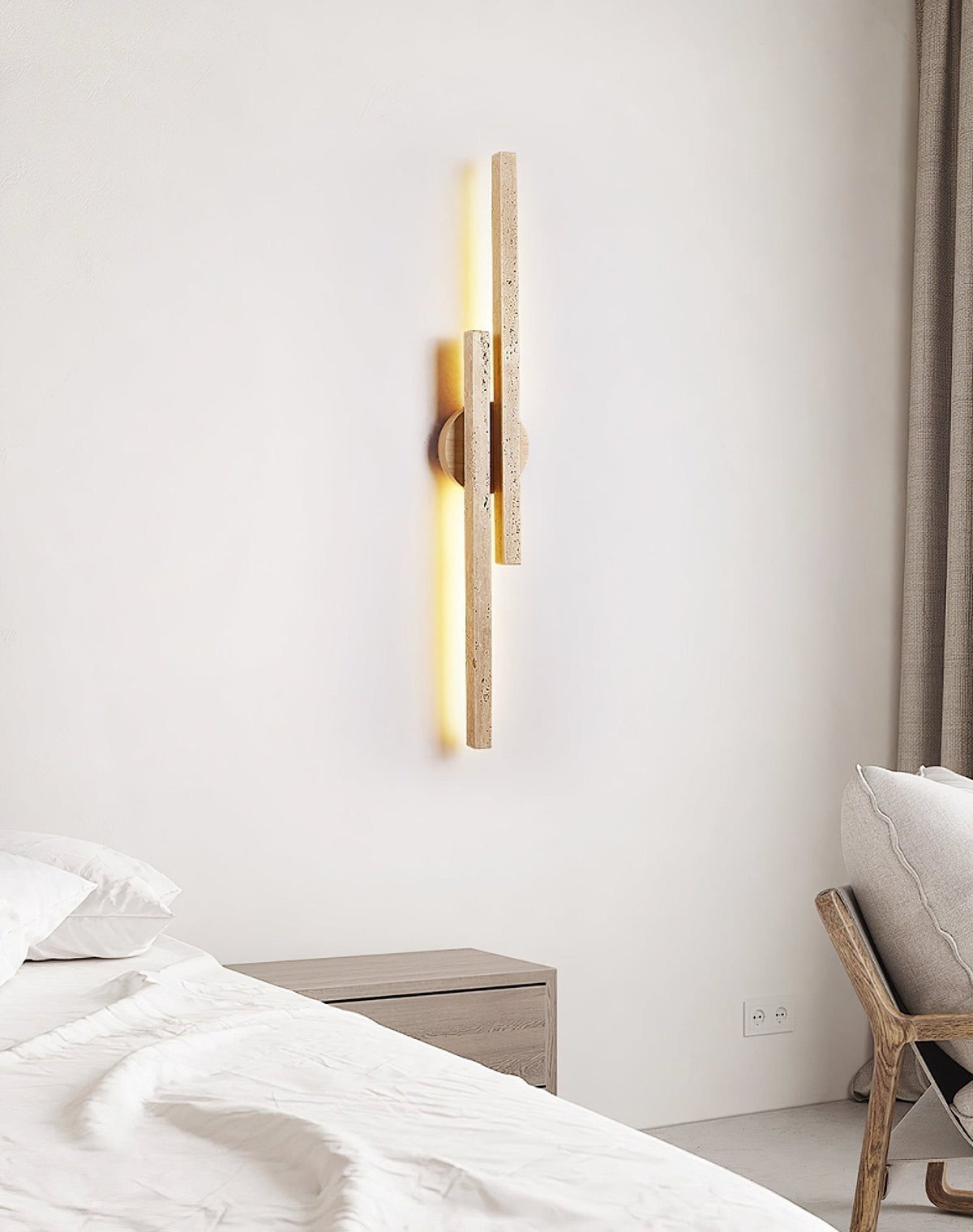 Myliryra Applique Murale en Travertin