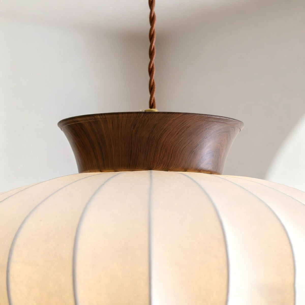 Aeron Pendant Light with a vintage-style Edison bulb.