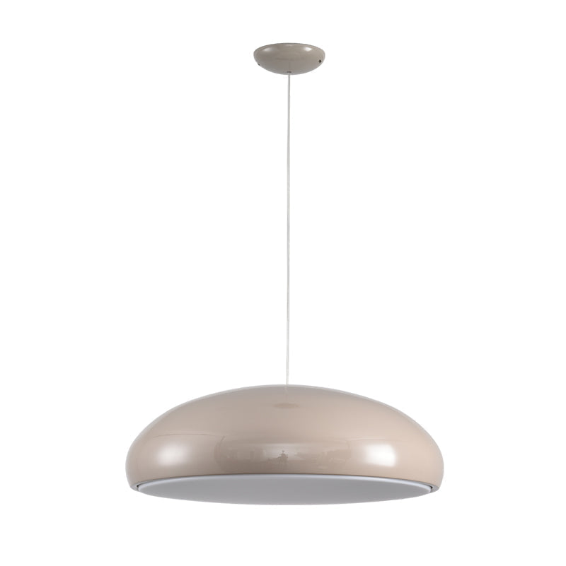 The red Aicia Pendant Light as a statement piece in an entryway.