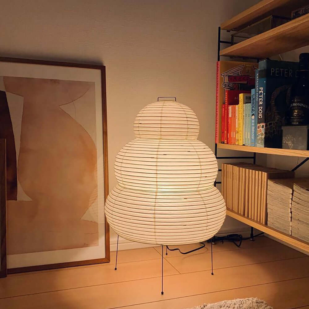 Tranquilux Lampe de Table en Papier Inspirée du Japon