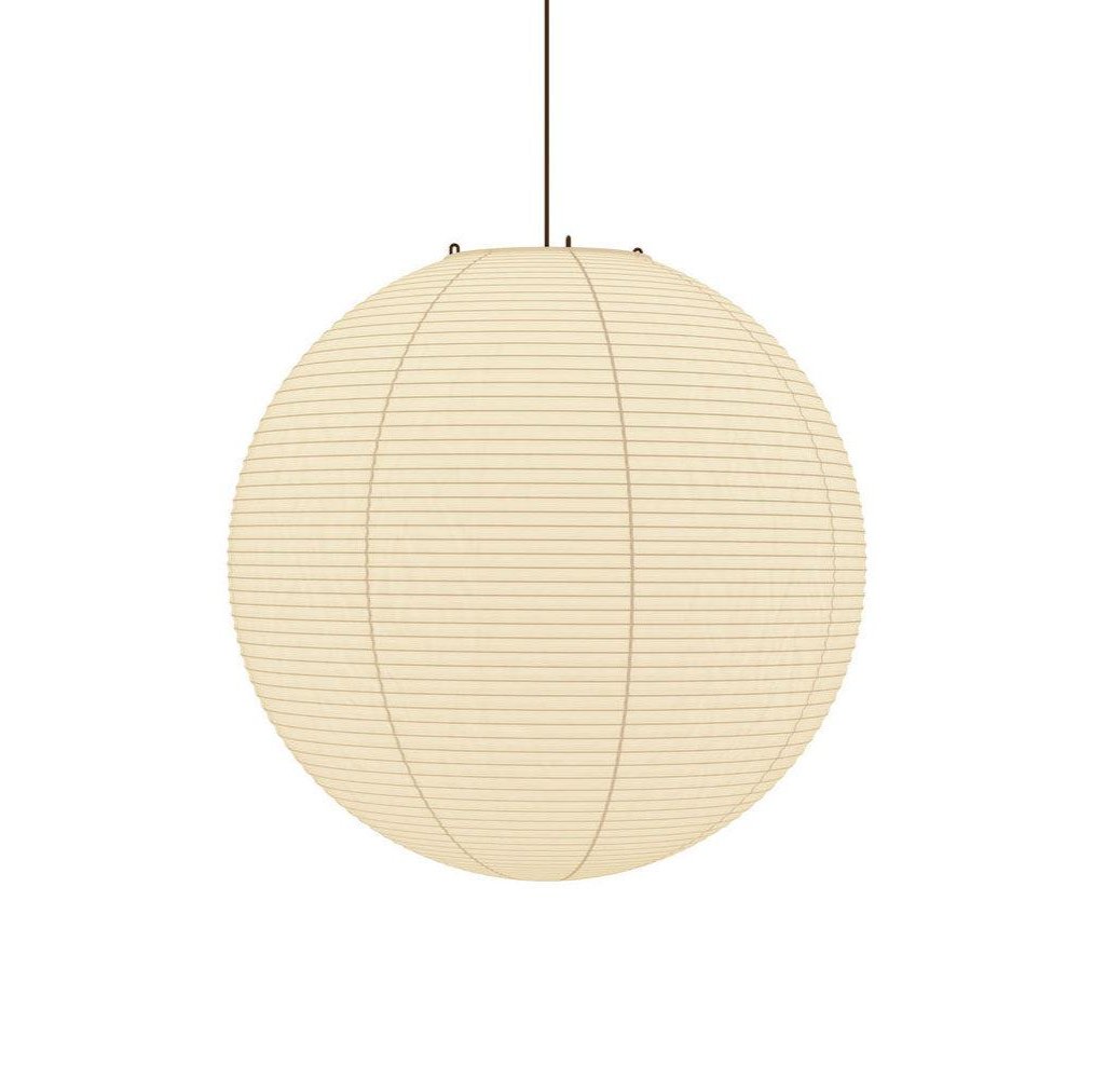 Perrona Suspension Bambou Papier Washi Ronde