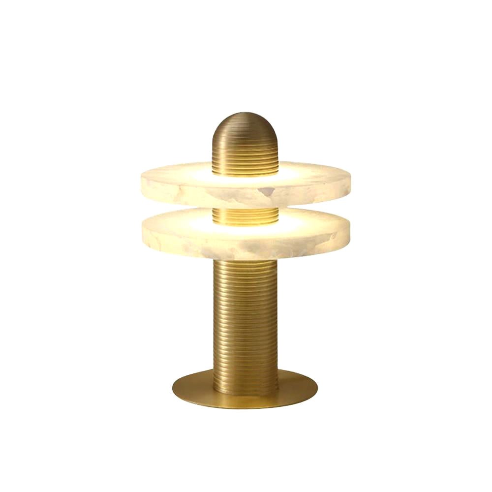 Nerio Lampe de Table Moderne en Albâtre