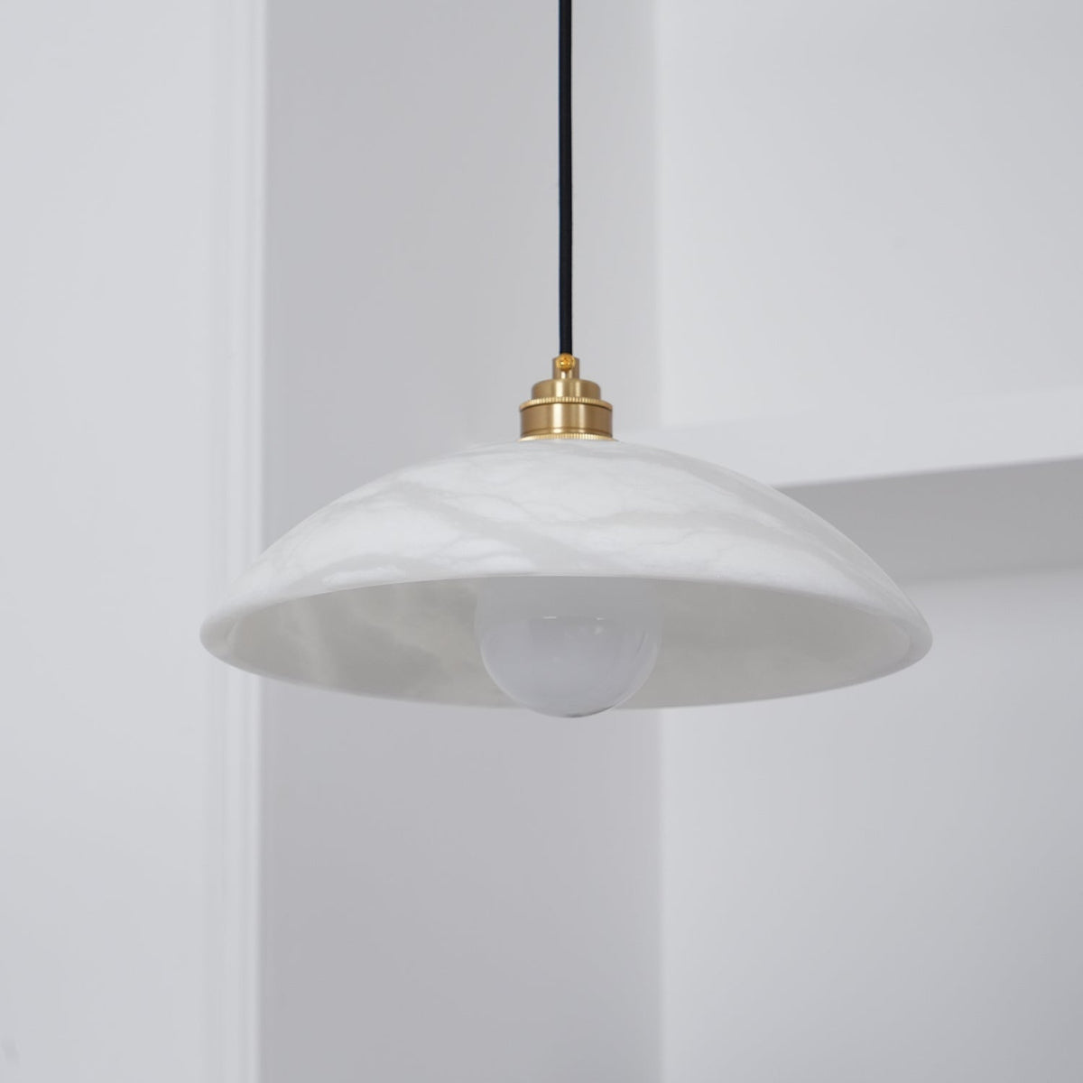Nerea Suspension Lampe en Albâtre Minimaliste