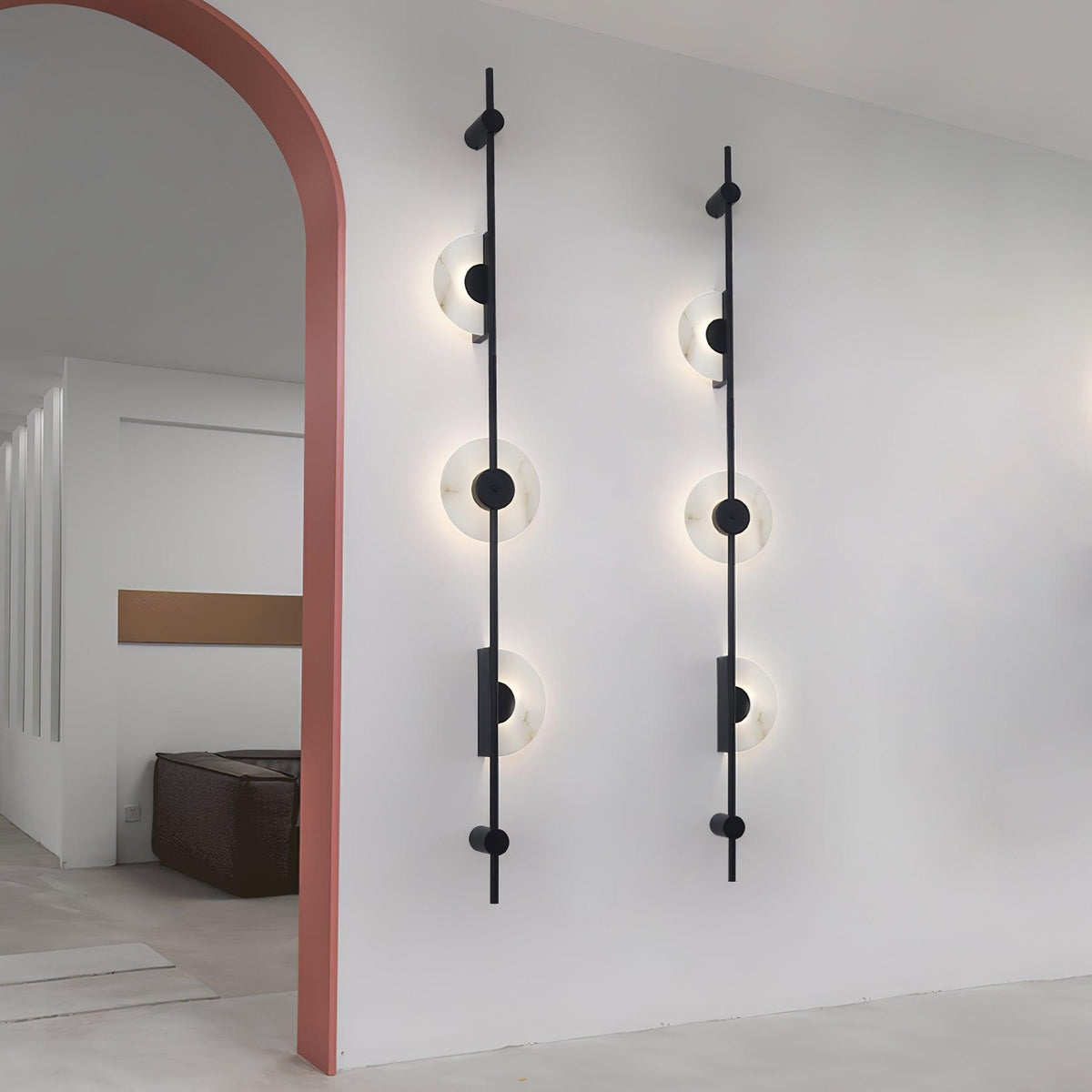 Edria Applique Murale Minimaliste en Albâtre
