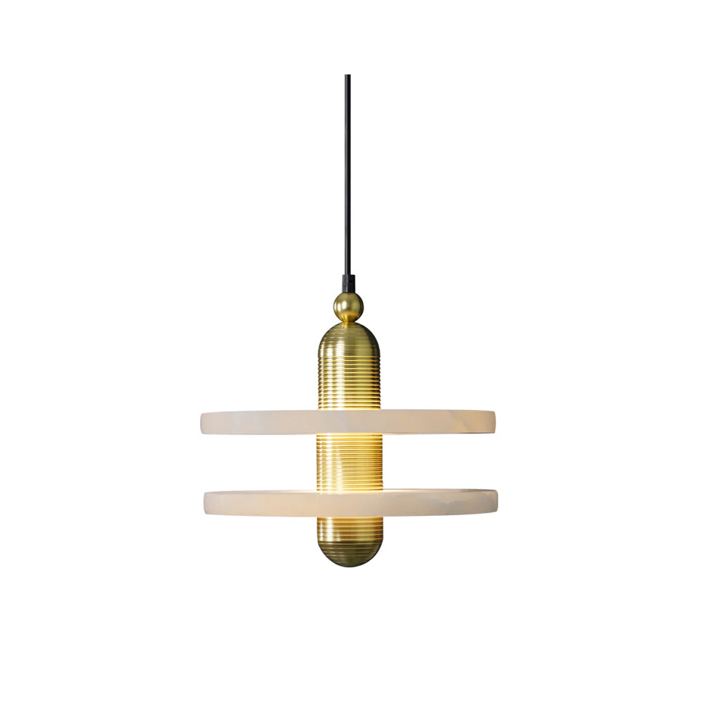 Alabaster Planes Pendant Lamp-Neutral Decor