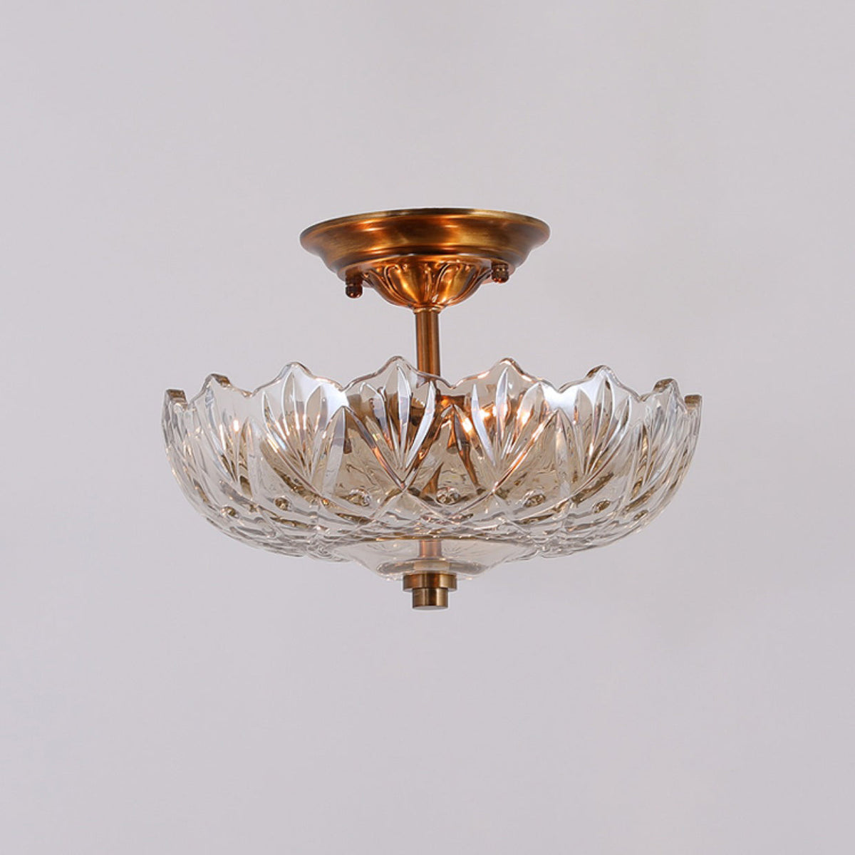 Qvistuvyi Plafonnier en Verre Luxe Postmoderne Salon