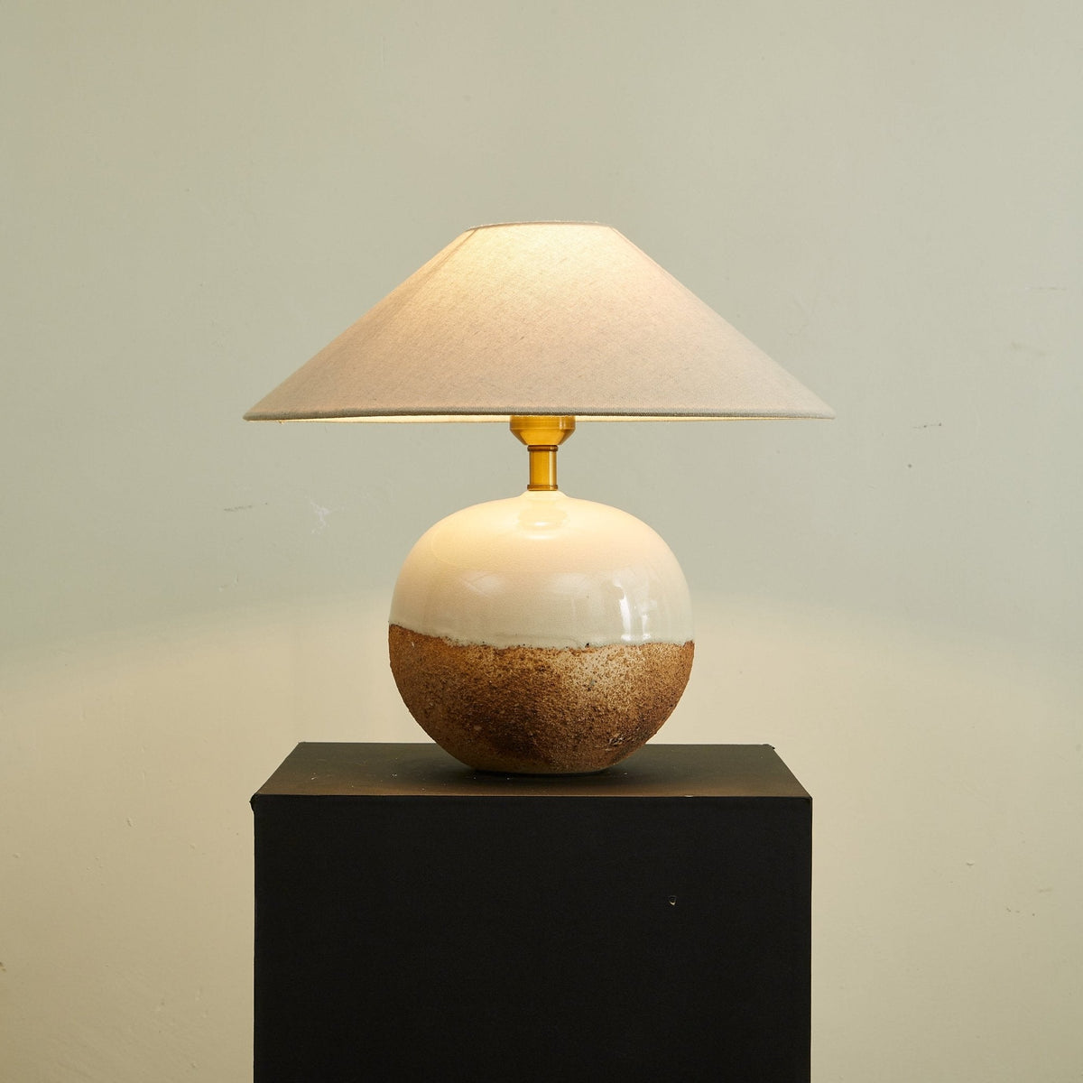 Dune Lampe de Table Rustique en Terre Cuite