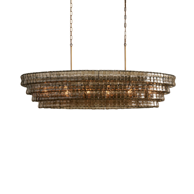 The clear glass finish for a subtle, elegant look.