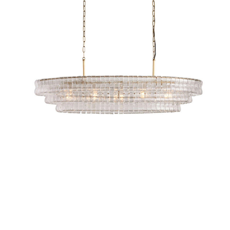 The largest size of the Albano Chandelier in a grand hall.