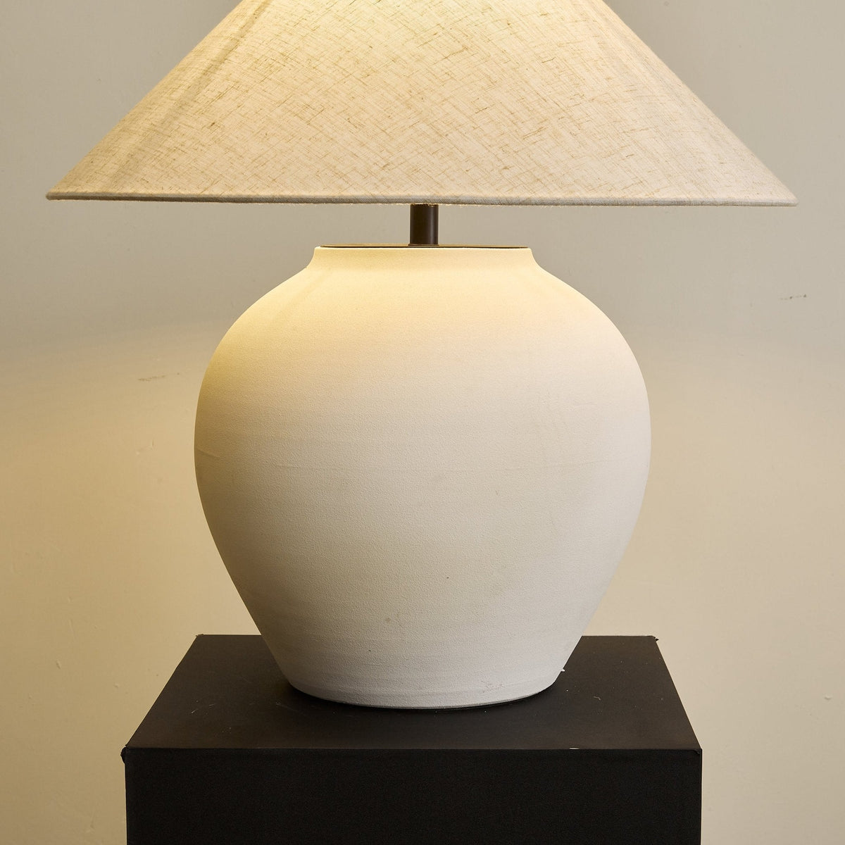 Clay Lampe de Table Minimaliste Cône