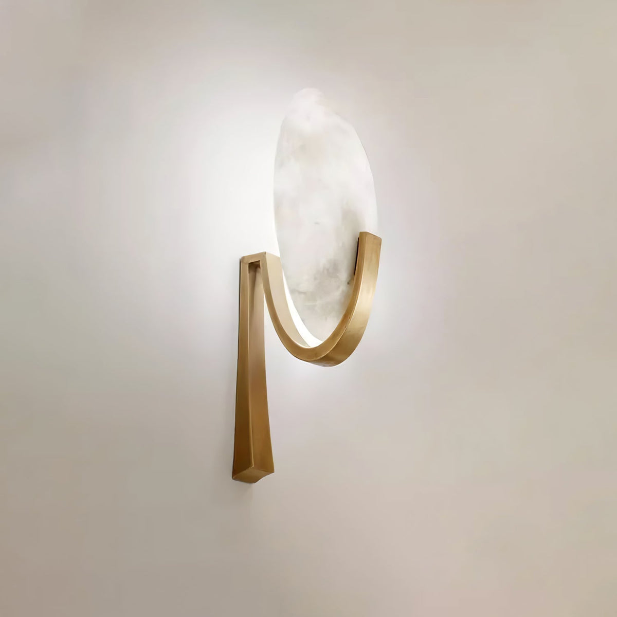 Althea Applique Murale Minimaliste en Albâtre