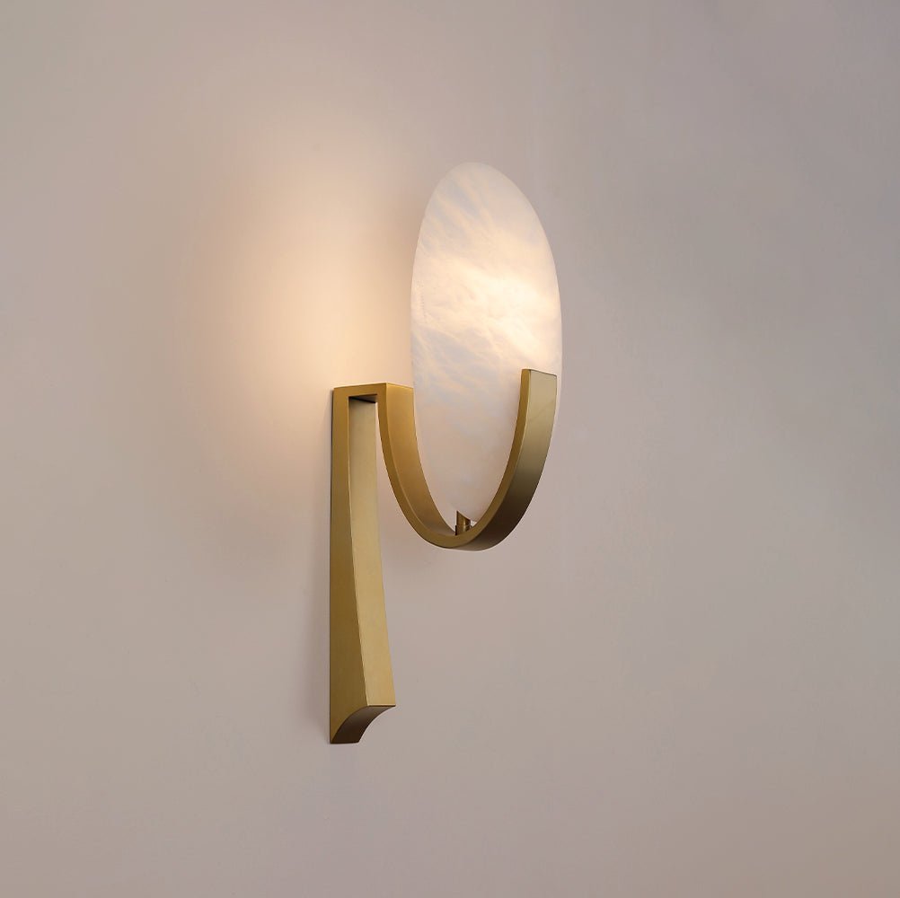 Althea Applique Murale Minimaliste en Albâtre