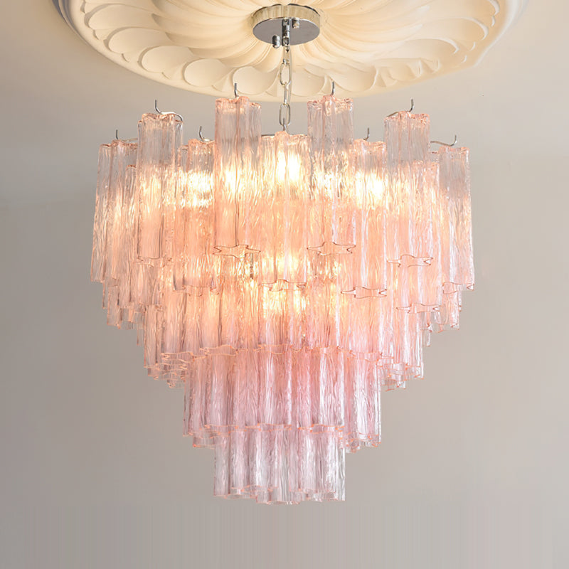 The Alistair Chandelier in a luxury master bedroom setting.
