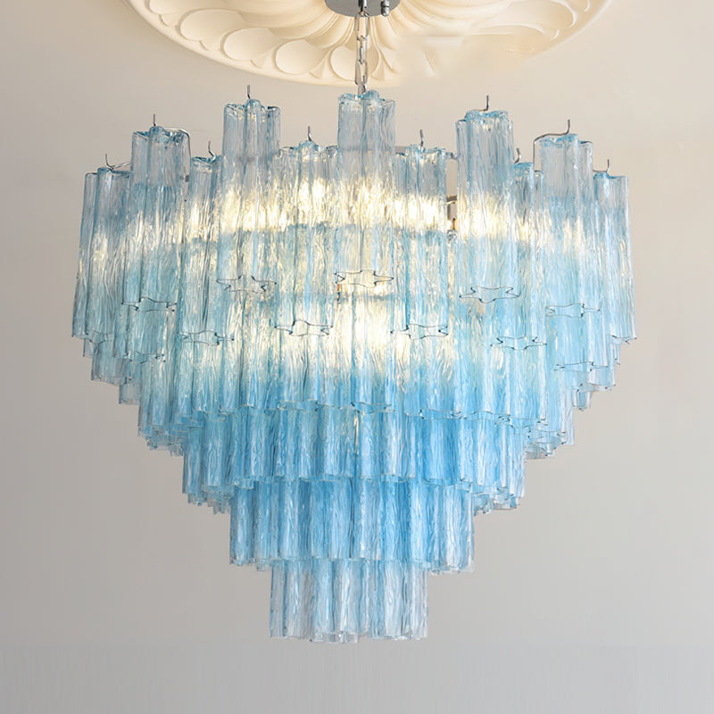Diagram showing the dimensions of the small Alistair Chandelier.