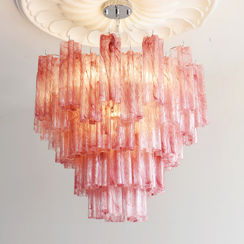 The Alistair Chandelier in a luxury master bedroom setting.