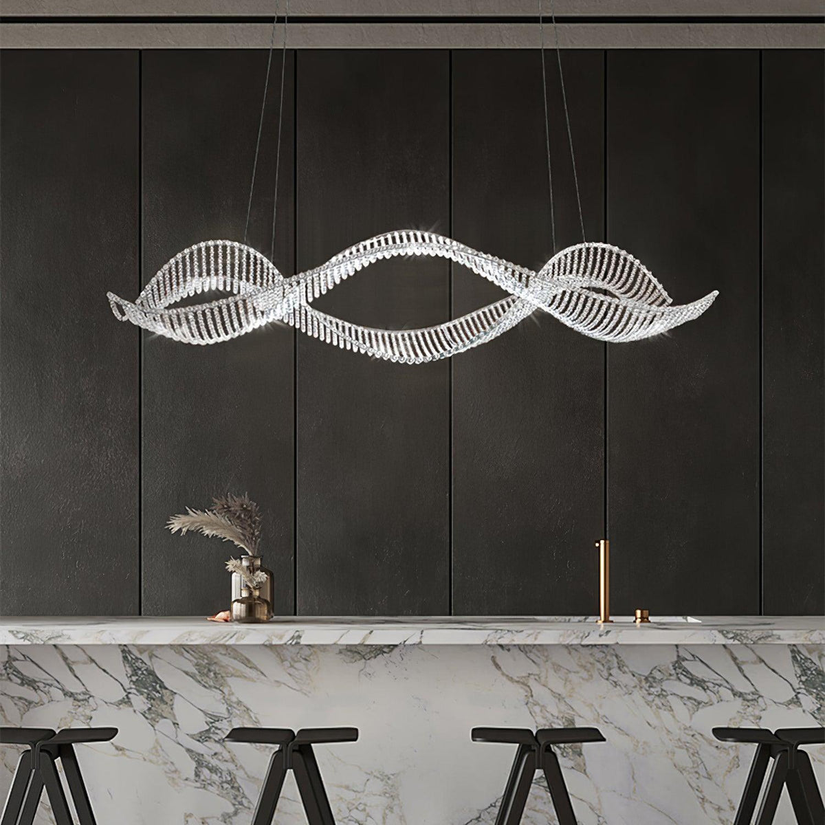 Veriona Lustre en Cristal Luxe Postmoderne