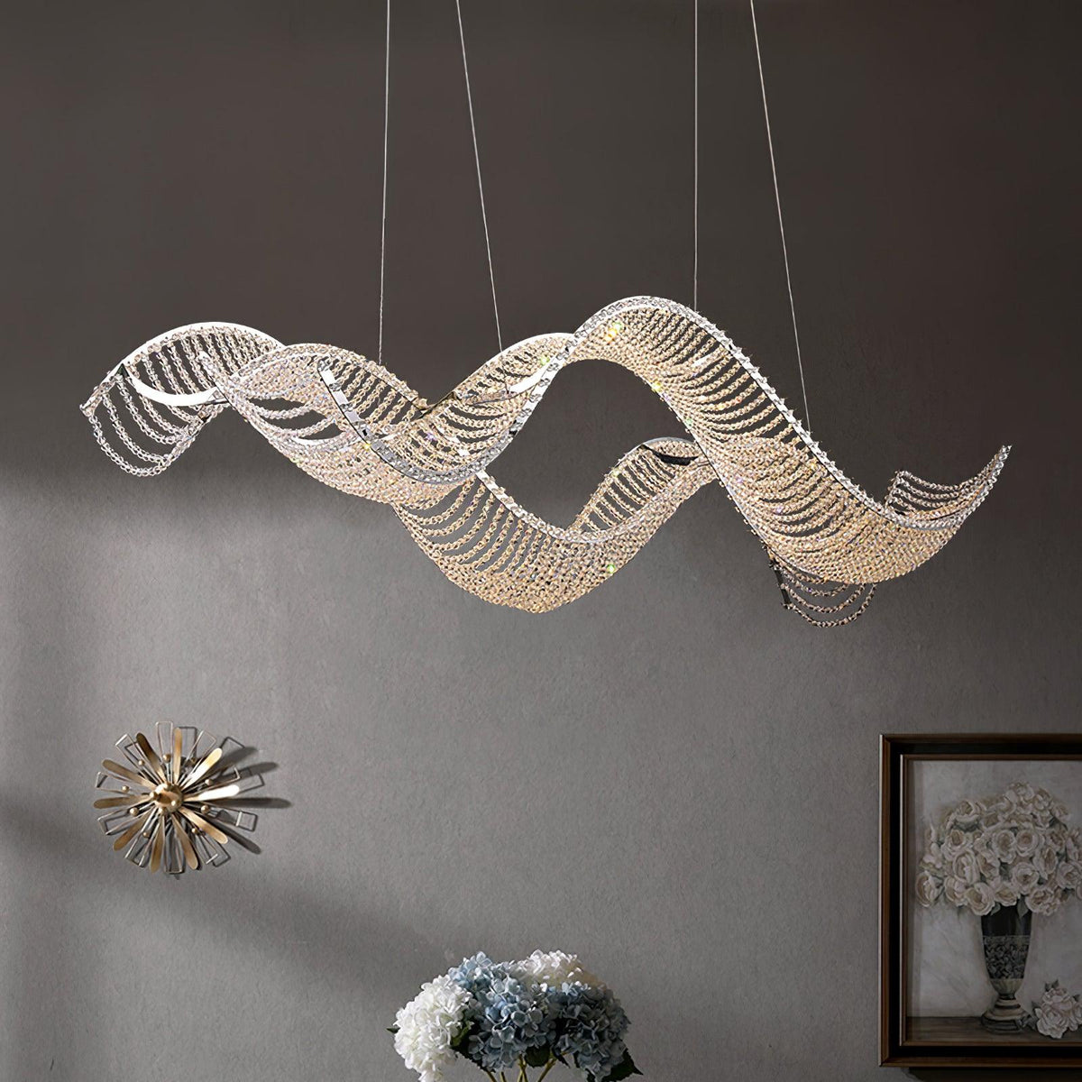 Veriona Lustre en Cristal Luxe Postmoderne