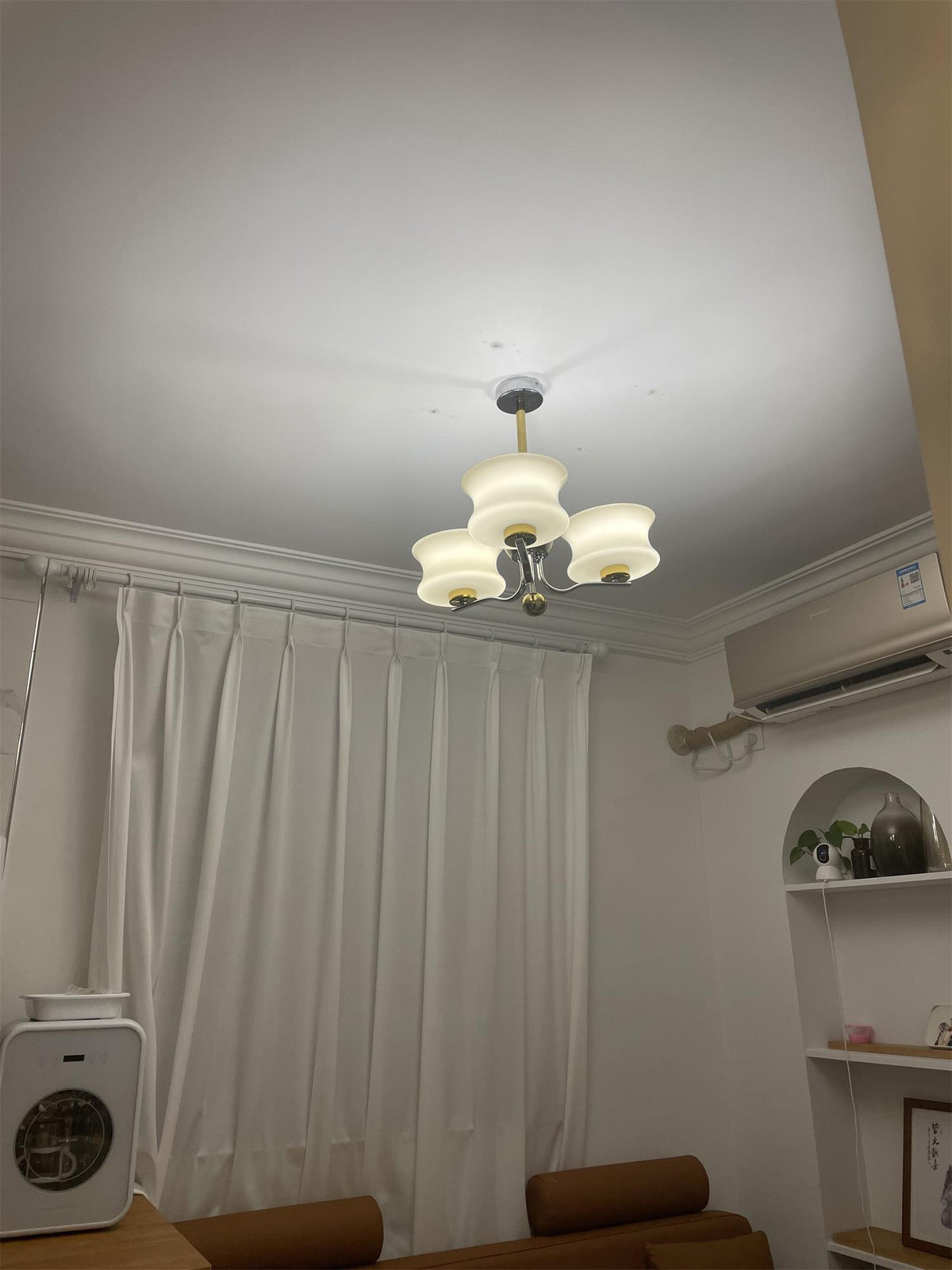 Vala Lustre Élégant en Verre