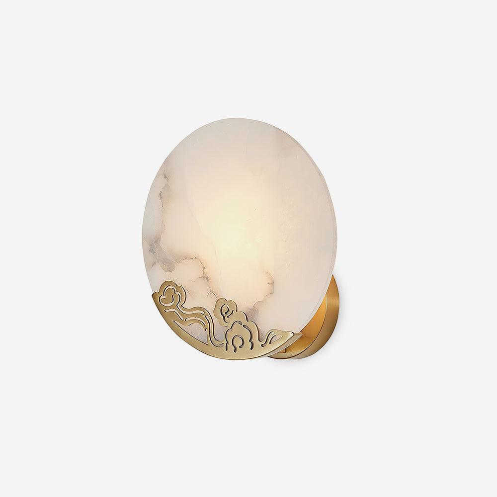 Eterna Alabaster Wall Lamp-Neutral Decor