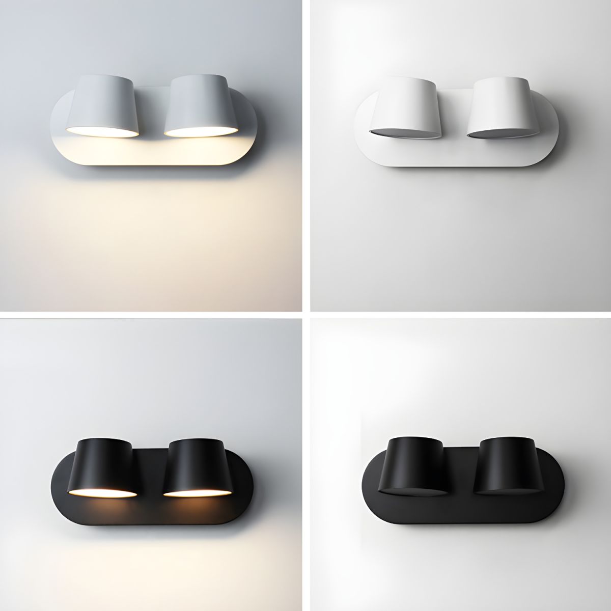 Vianina Applique Murale Plug-in Ajustable
