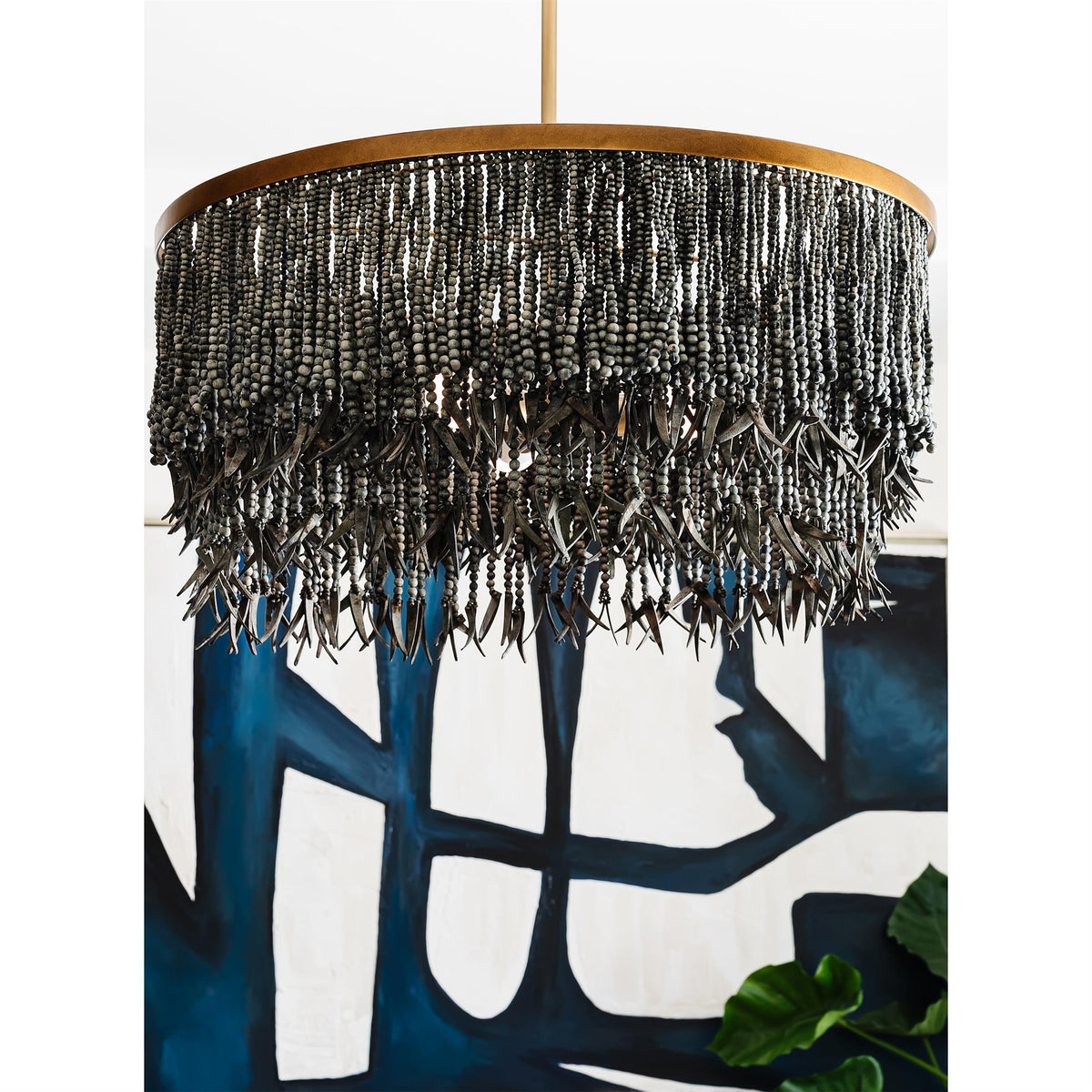 Ljomuvyn Lustre Postmoderne De Luxe En Bois Et Métal