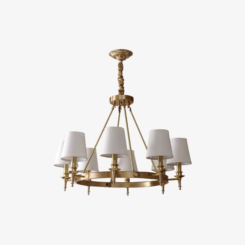 Kirevia Lustre Laiton Lin Moderne