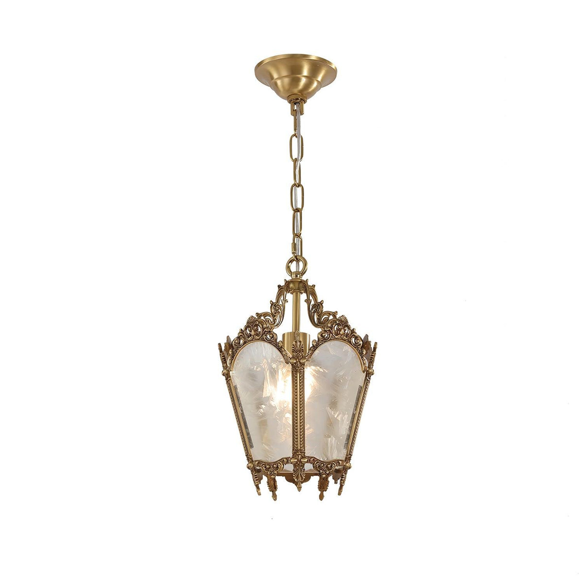 Felenae Suspension Laiton Empire Antique Élégante