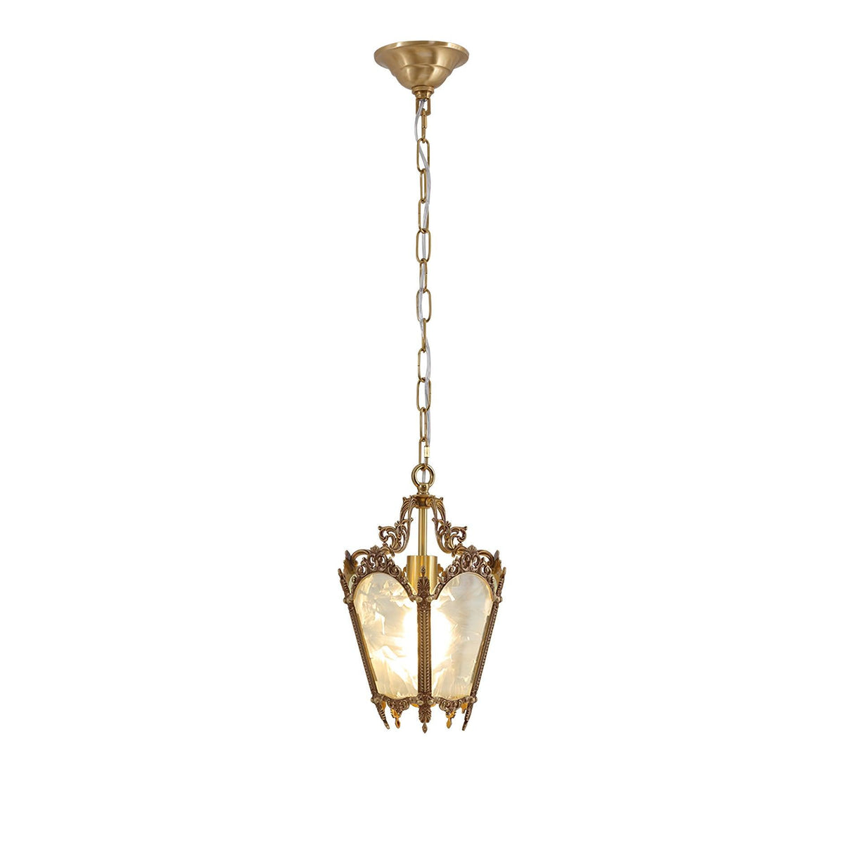 Felenae Suspension Laiton Empire Antique Élégante