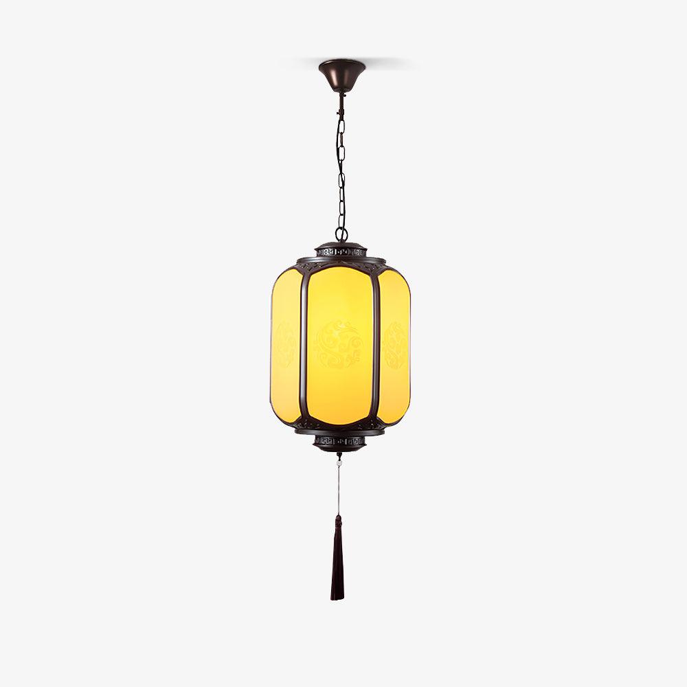 Taliona Lampe suspendue antique lanterne d'extérieur rustique