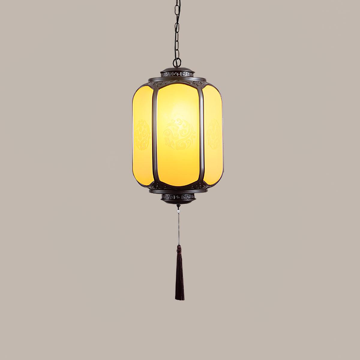Taliona Lampe suspendue antique lanterne d'extérieur rustique