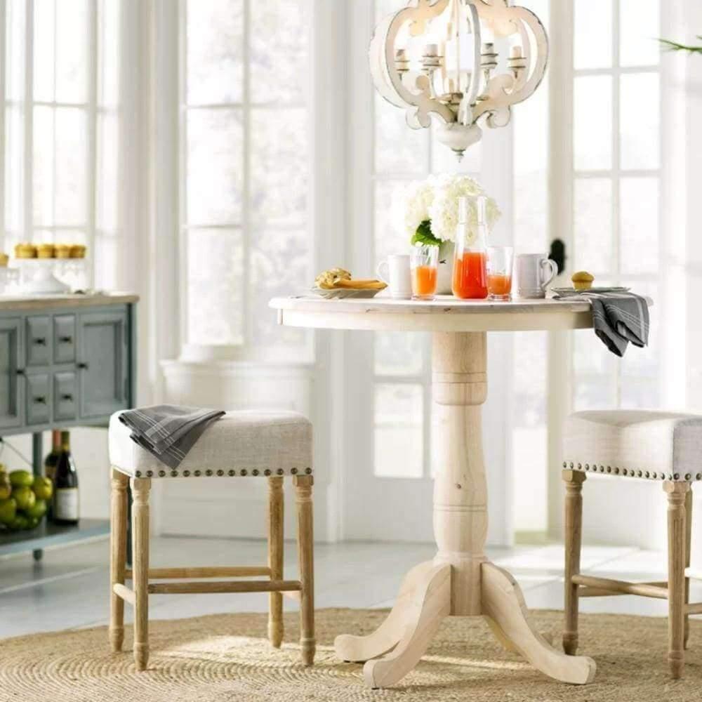 Olvira Lustre en Bois Vintage