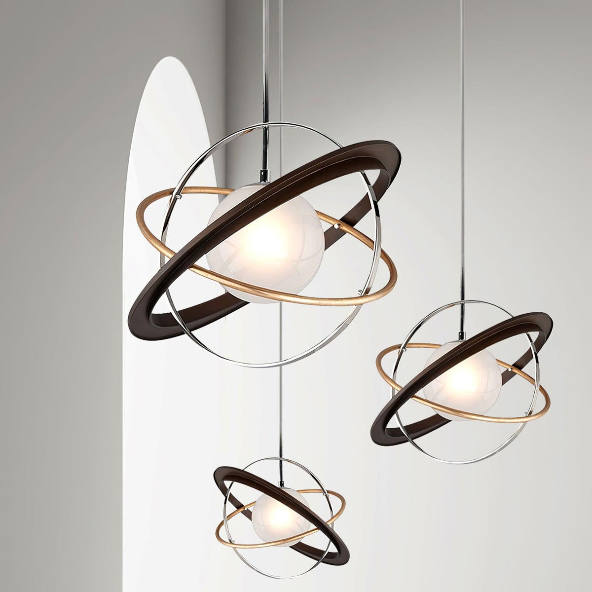 Mirielle Suspension en Verre Moderne