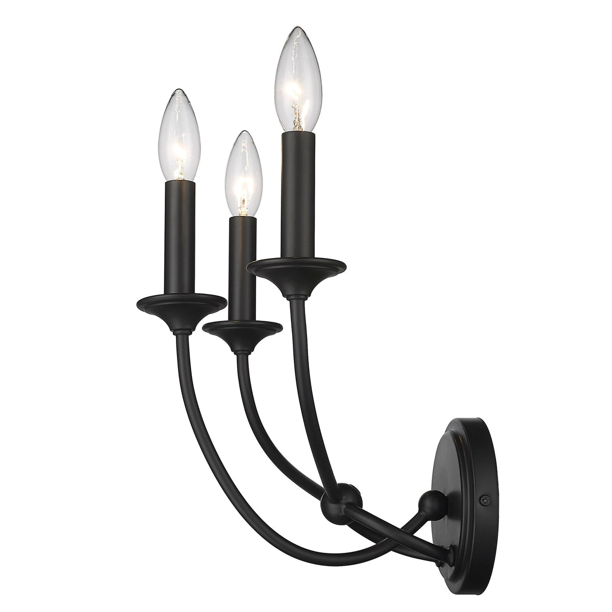 Qvistuvys Lampe Murale En Métal Minimaliste Moderne